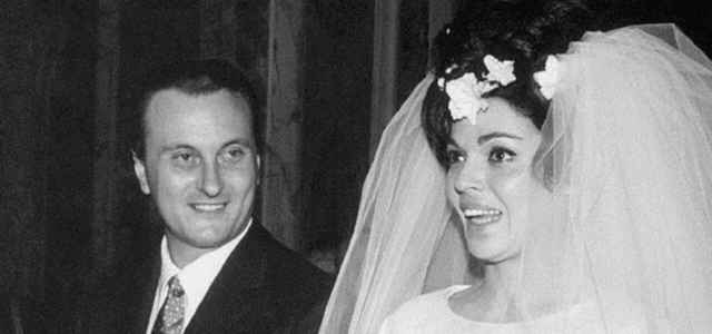 Una foto del matrimonio di Tata Giacobetti e Valeria Fabrizi