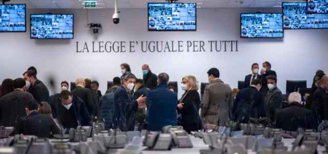 Aula bunker processo 'ndrangheta
