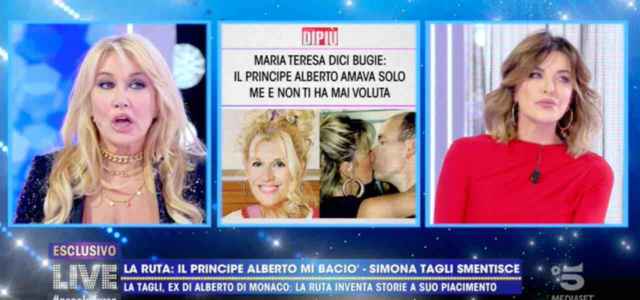 Simona Tagli contro Maria Teresa Ruta