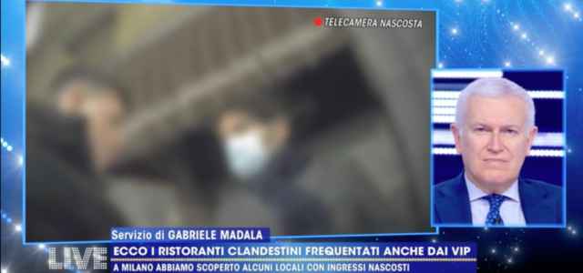 Servizio Live Non è la D'Urso su ristoranti clandestini Milano