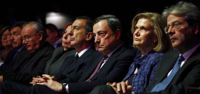 Draghi e Gentiloni