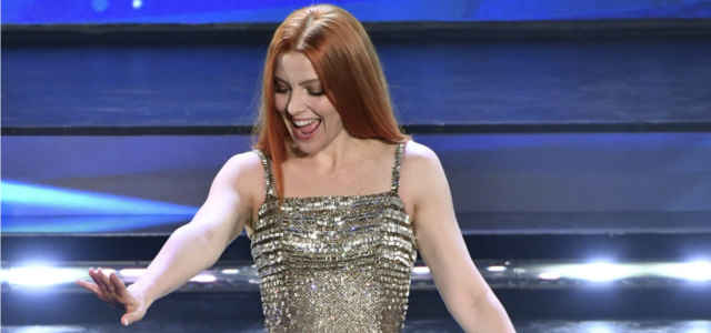 Noemi sul palco dell’Ariston