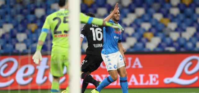 Ghoulam infortunio Napoli Bologna lapresse 2021 640x300