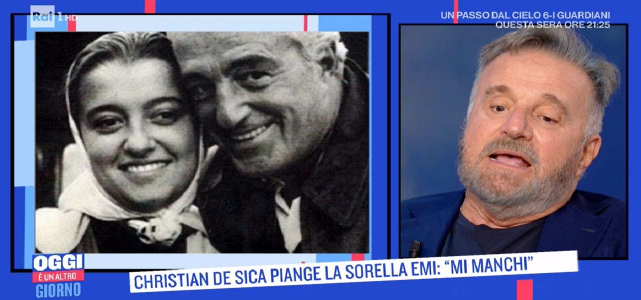 emi de sica sorella morta di christian era molto intelligente e spiritosa