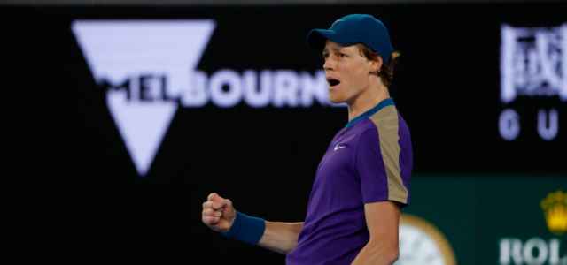 Jannik Sinner esultanza Australian Open lapresse 2021 640x300