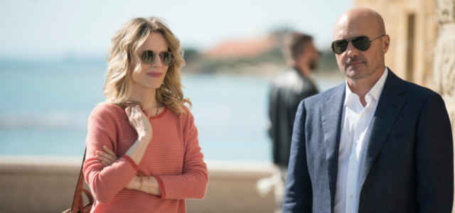 Salvo e Livia in una scena di ‘Montalbano’
