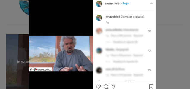 ciro grillo instagram 640x300