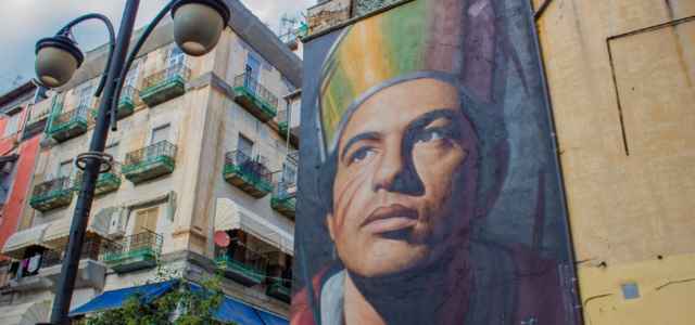 Street art Napoli Forcella quartiere forcella Napoli Napoli Campania Italia 640x300