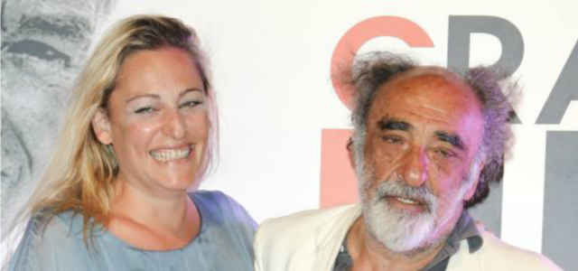 Alessandro Haber in compagnia della moglie Antonella Bavaro