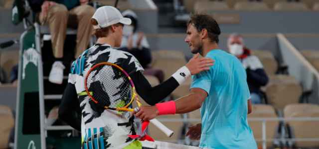 Sinner Nadal Roland Garros lapresse 2021 640x300
