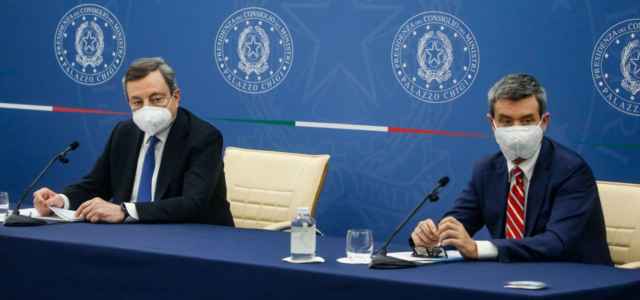 Orlando e Draghi