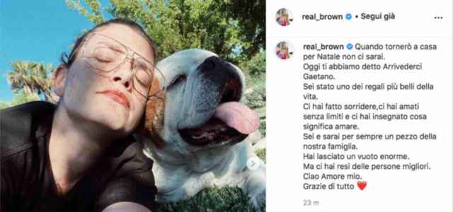 Emma Marrone E Il Lutto Per Il Cane Gaetano Uno Dei Regali Piu Belli Della Vita