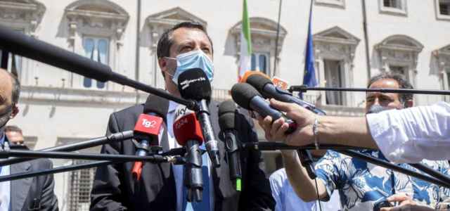 Salvini da Draghi