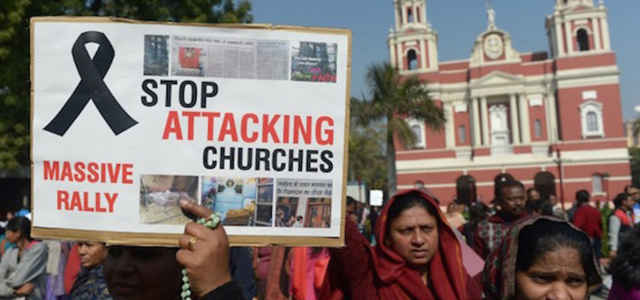 India, manifestazione contro la persecuzione dei cristiani