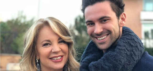 Viviana Stucchi in compagnia del figlio Luca Vismara