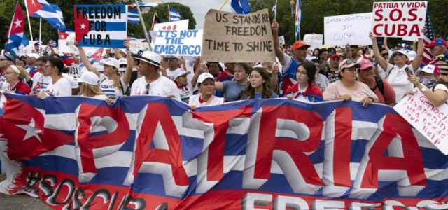 Proteste contro regime Cuba