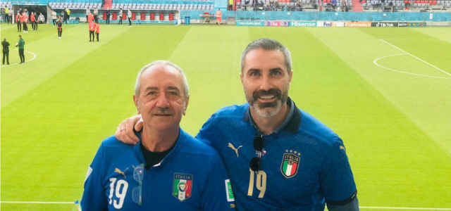 A destra, il fratello di Leonardo Riccardo Bonucci