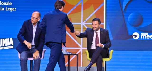 Conte Letta e Salvini