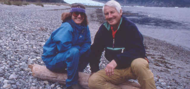 Walter Bonatti e Rosanna Podestà, madre di Stefano Vicario