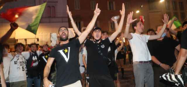 Virtus Bologna festa scudetto lapresse 2021 640x300