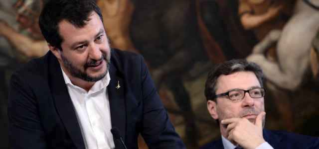 salvini giorgetti 4 lapresse1280 640x300