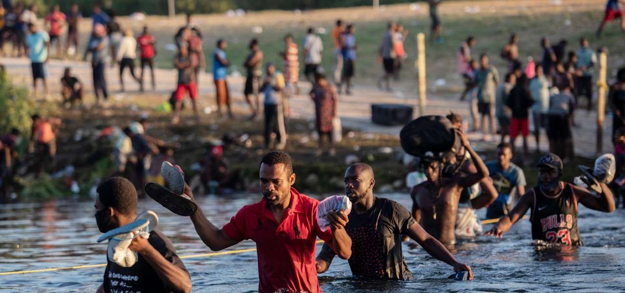 immigrazione migranti haiti texas 1 lapresse1280