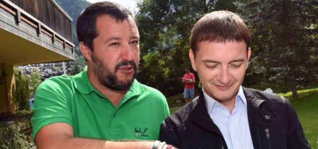 Salvini e Morisi