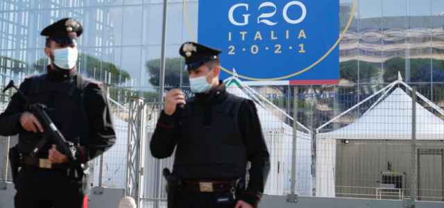 carabinieri g20 2021 lapresse 640x300