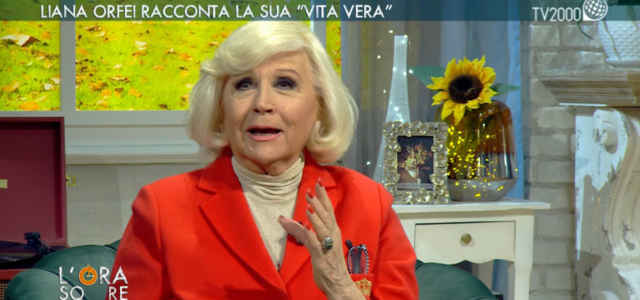 Liana Orfei, ospite a "L'Ora Solare"