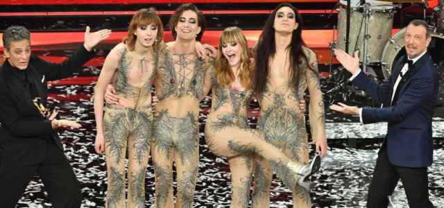 Maneskin vincono Sanremo