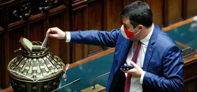Quirinale, il voto di Salvini