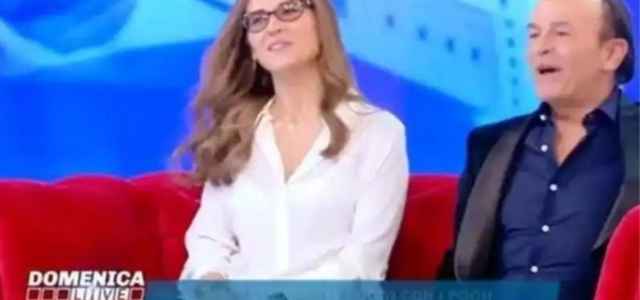 Dodi Battaglia e la sua terza moglie Paola Toeschi