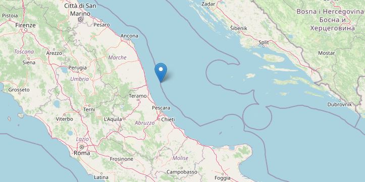 Terremoto Oggi Teramo M 2.0/ Ingv Ultime Notizie, Due Scosse A Firenze