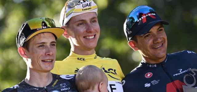 podio 2021 Tour de France