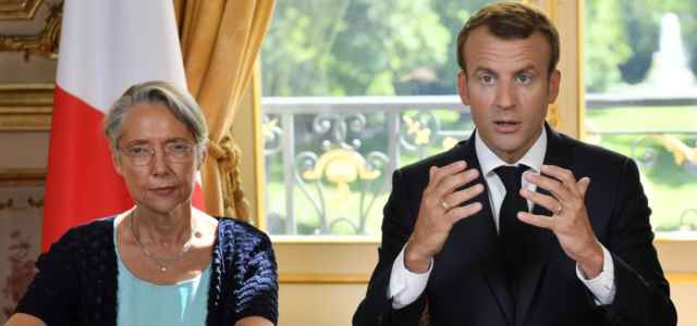 Macron con Borne