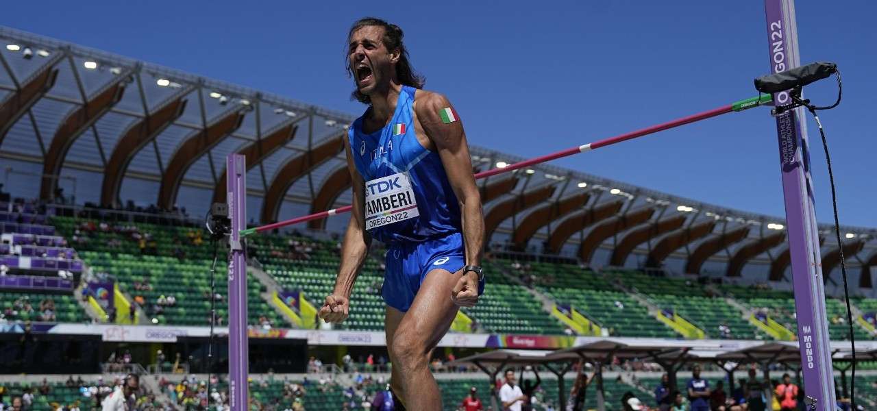 Gianmarco Tamberi Oro/ Salto In Alto: Gimbo Campione Di Tutto, Anche ...