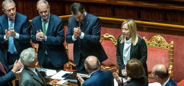 Meloni al Senato