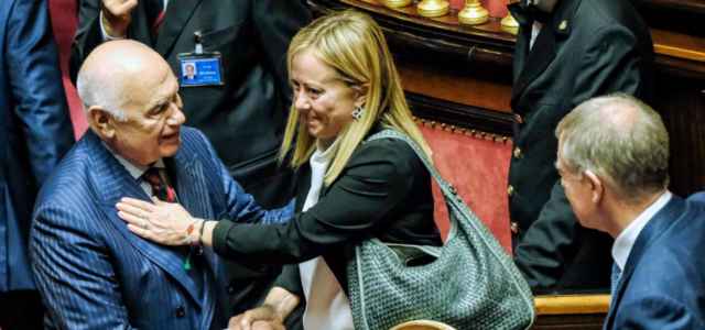 Premier Meloni con Ministro Nordio
