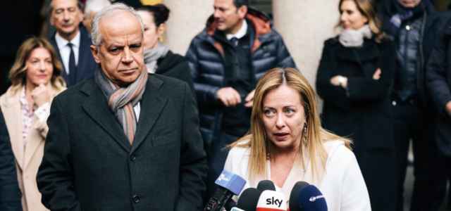 Meloni e Piantedosi a Milano